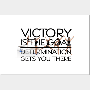 Victory Goal Gymnastics Posters and Art